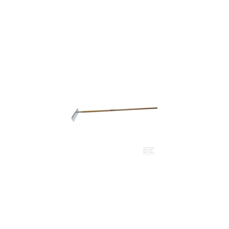 Râteau à gazon 16 dents+manche