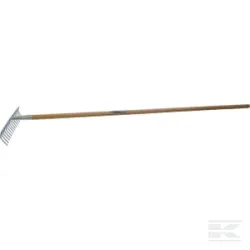 Râteau à gazon 16 dents+manche