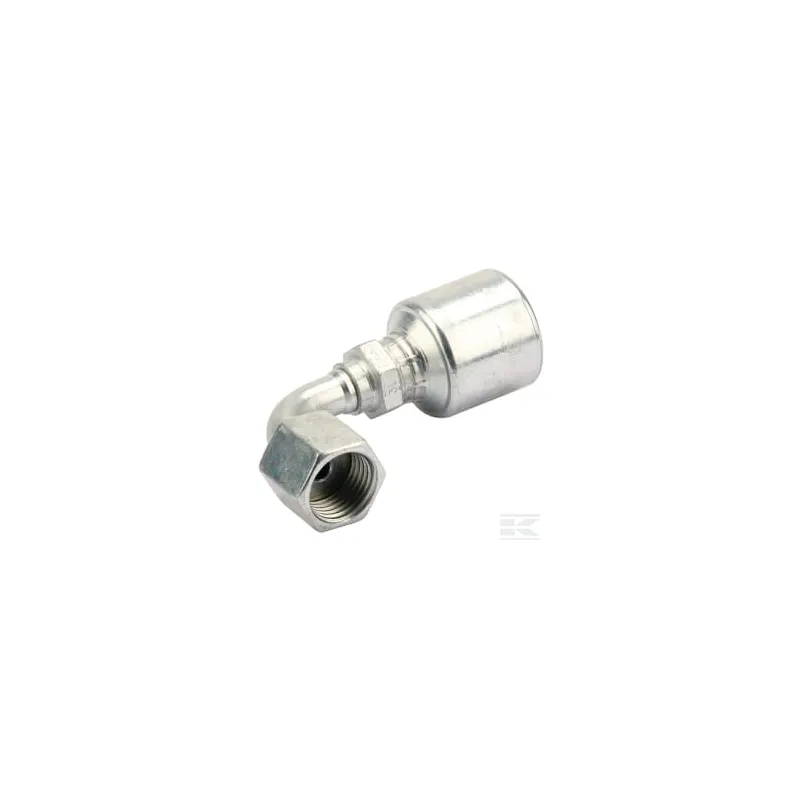 Racc. à sertir DN19-1"7/16ORFS 90°