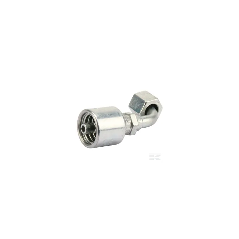 Racc. à sertir DN19-1"7/16ORFS 90°