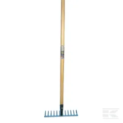 Rateau à gazon 12 dents avec manche