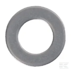 Rondelle M4x9x0,8mm, Acier inoxydable A4 DIN 125a Kramp