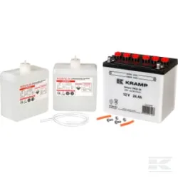 Batterie 12V 24Ah 200A avec pack d'acide Kramp