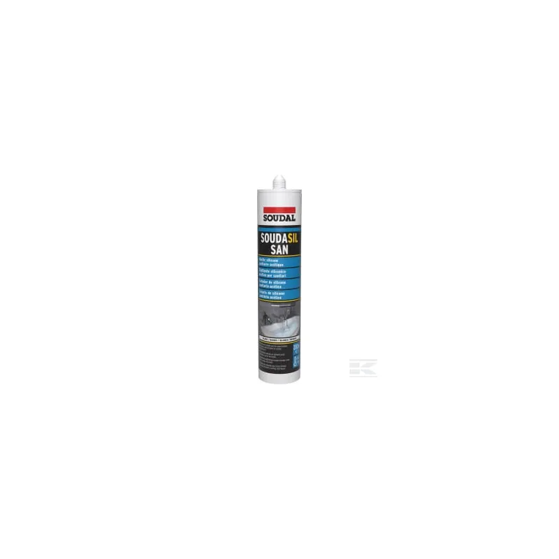 Silicone sanitaire acétique 280ml (Blanc)