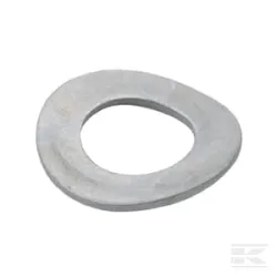 Rondelle élastique M4x9x0,5mm, Acier zingué DIN 137b Kramp