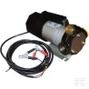 Pompe fuel 12V 34l/min avec pattes et câble 2m avec pinces batterie