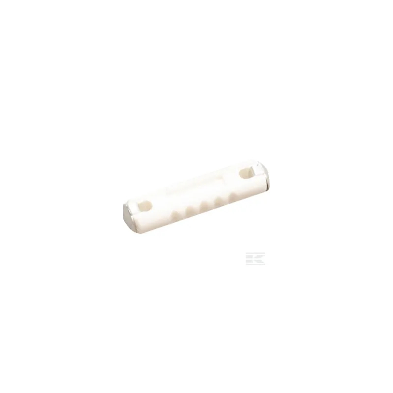 Fusible verre 24V 8A longueur 25mm blanc