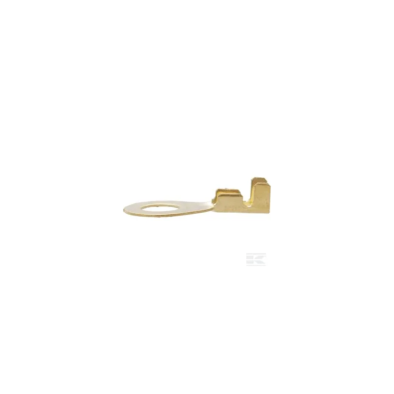 Fiche anneau, ambre, 2,5mm² 0,5mm Ø6mm