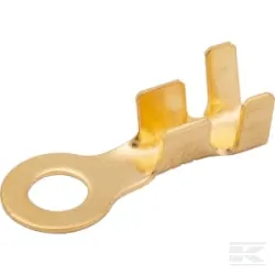 Connecteur anneau, ambre, 6mm² 1,2mm Ø6mm
