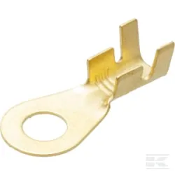 Connecteur anneau, ambre, 2,5mm² 0,5mm Ø5mm