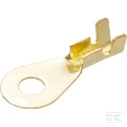Connecteur à anneau, ambre, 2,5mm² 0,5mm Ø4mm