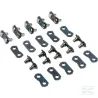 Kit attache rapide x10 3/8"LP 1,3 mm