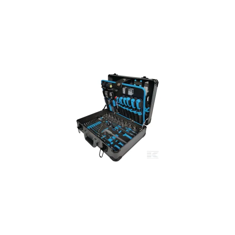 Coffret de service avec 133 outils 1/2" + 1/4"