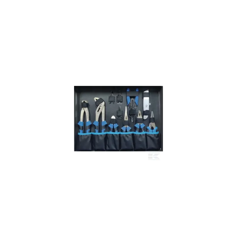 Coffret de service avec 133 outils 1/2" + 1/4"