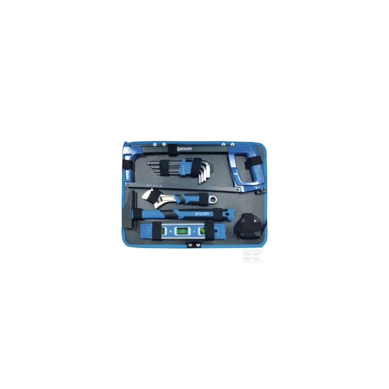 Coffret de service avec 133 outils 1/2" + 1/4"
