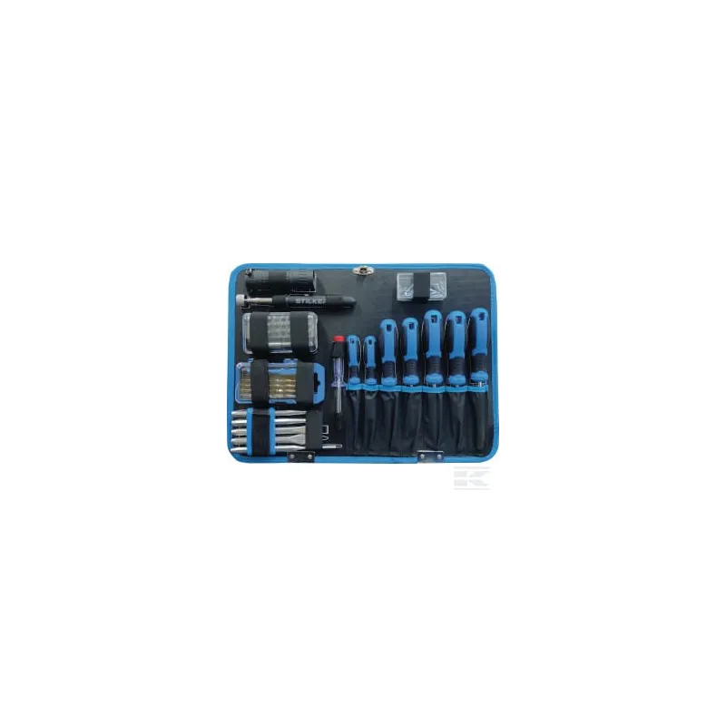 Coffret de service avec 133 outils 1/2" + 1/4"