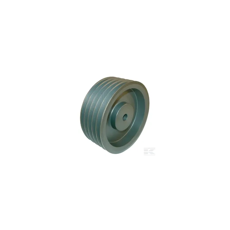 Poulie pour courroie trapézoïdale 5 rainures B ou SPB diamètre 167 mm Kramp