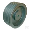 Poulie pour courroie trapézoïdale 5 rainures B ou SPB diamètre 167 mm Kramp