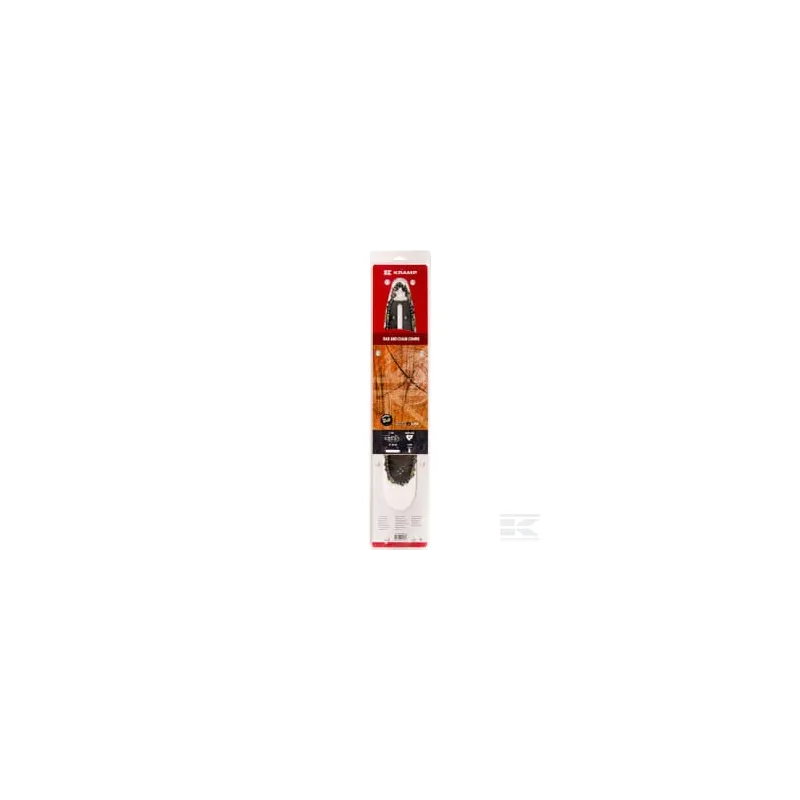 Kit guide de chaîne + chaîne 15"