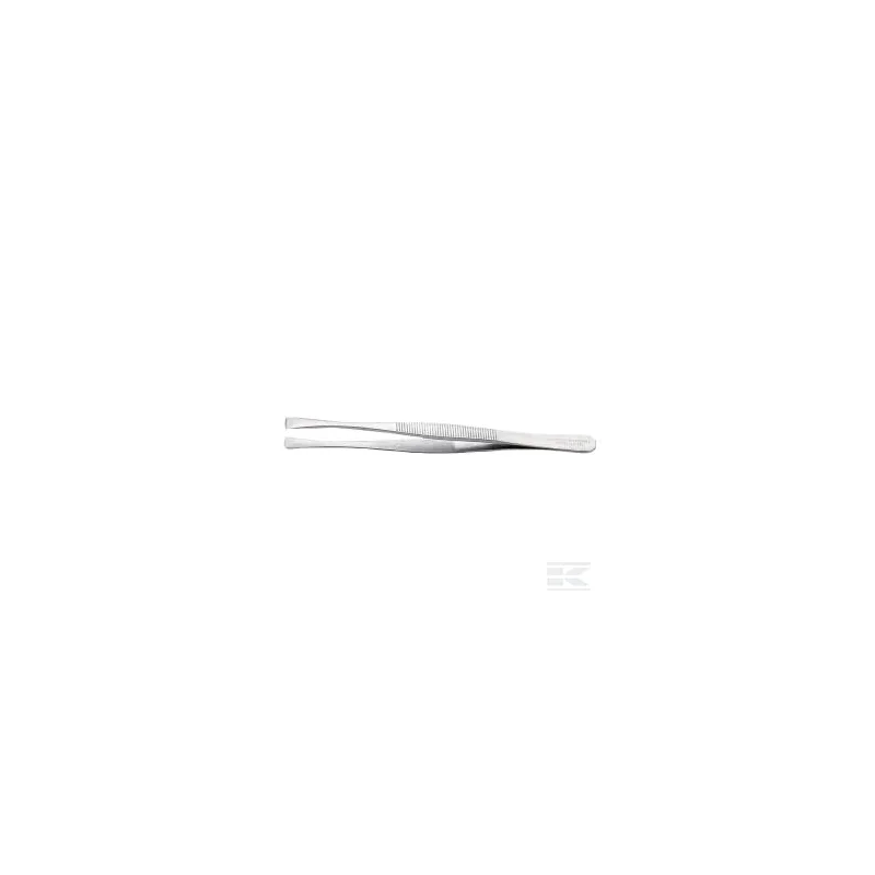 Pince à épiler en forme de spatule 123mm
