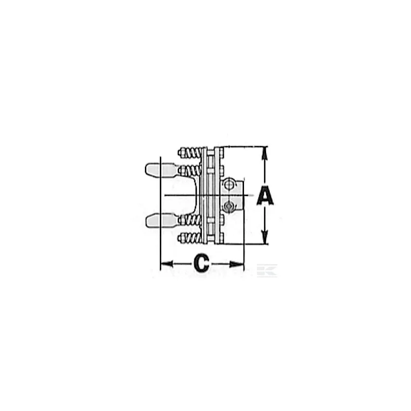 Limiteur à friction 1 3/4" 6 cann. T80