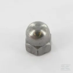Ecrou hexagonal borgne M6 brut