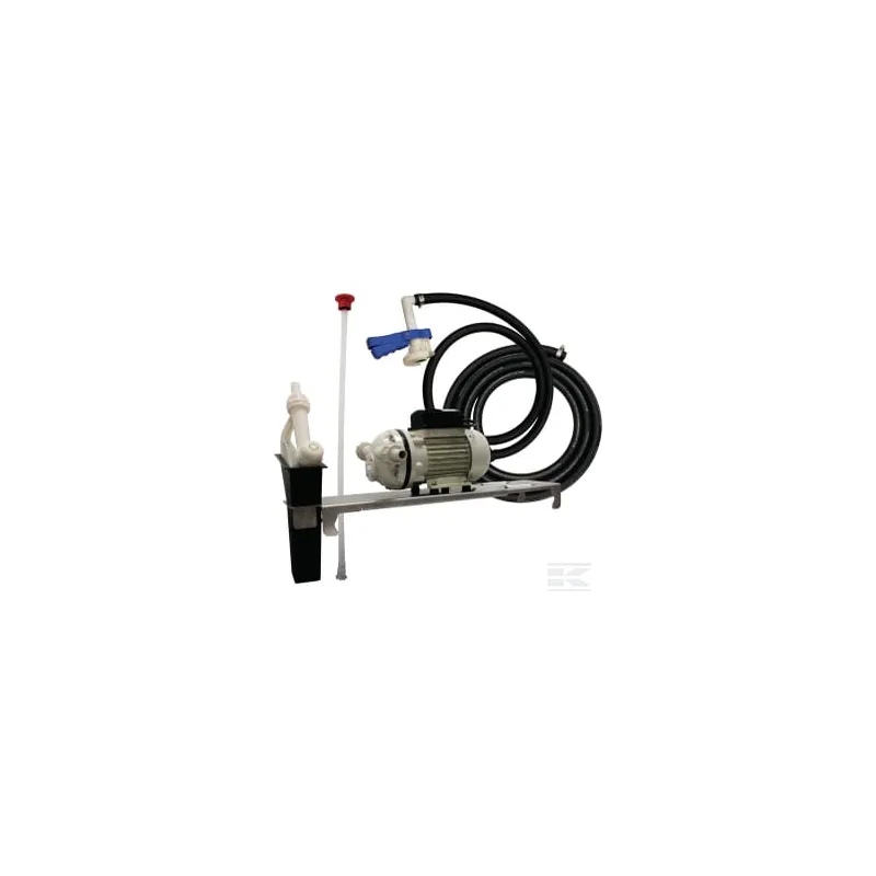 Vide-fût utilisable pour AdBlue® 230V avec pistolet manuel bec inox