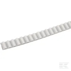 Courroie dent. s. fin T10-16mm
