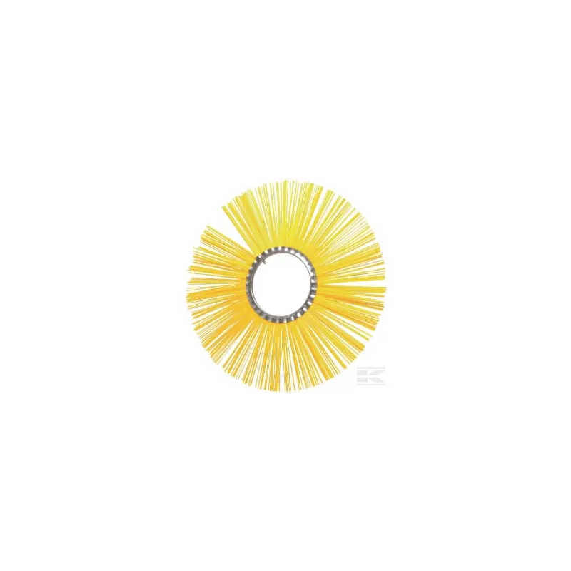 Brosse rotative poly 600 x 7 "/ 180 jaune