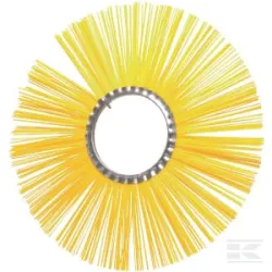 Brosse rotative poly 600 x 7 "/ 180 jaune