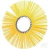 Brosse rotative poly 600 x 7 "/ 180 jaune