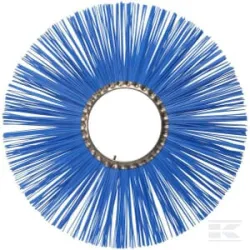 Brosse poly 300x3" / 80 bleu Ø 2,2 mm