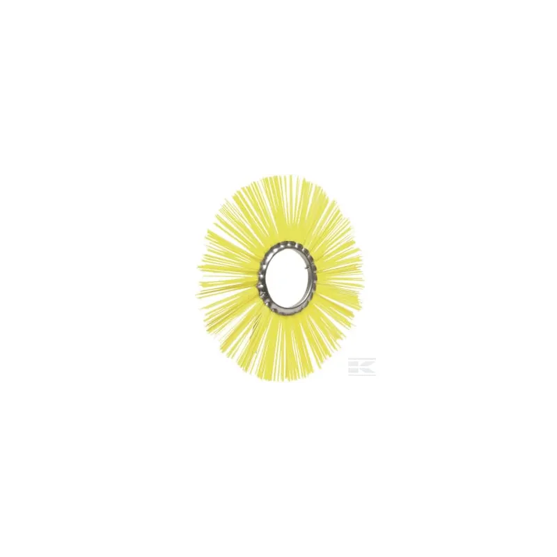 Brosse rotative poly 300 x 3" / 80 jaune Ø 2.2mm