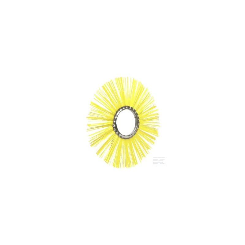 Brosse rotative poly 550 x 7" / 180 bague: 20 degrés Egholm 2200