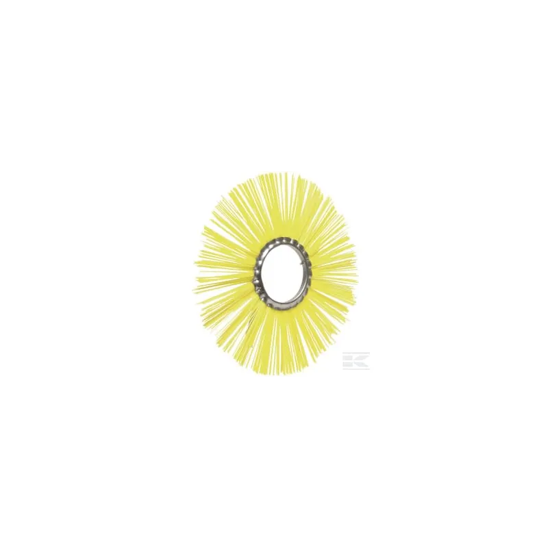 Brosse rotative poly 450 x 110mm jaune Ø 2.2mm