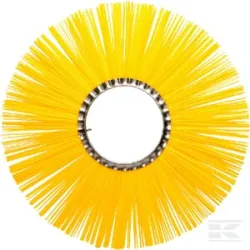 Brosse rotative poly 600 x 7" / 180 jaune Ø 2.2mm