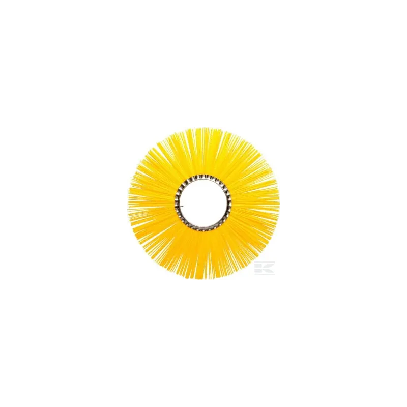 Brosse rotative poly 600 x 7" / 180 jaune Ø 2.2mm