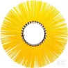 Brosse rotative poly 600 x 7" / 180 jaune Ø 2.2mm