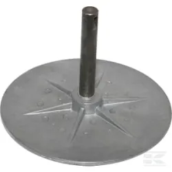 Disque, entraîn., avec broche