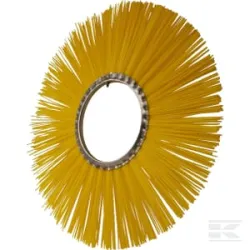 Brosse rotative poly 600 x 7" / 180 jaune