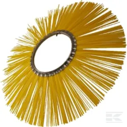 Brosse rotative poly 600 x 7" / 180 jaune