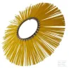 Brosse rotative poly 600 x 7" / 180 jaune