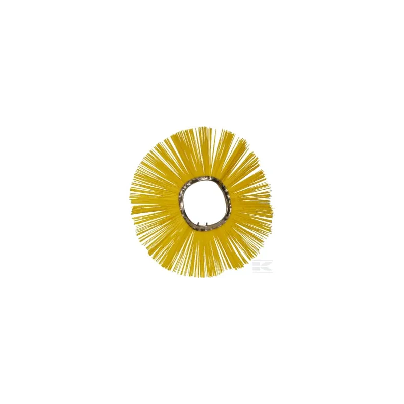 Brosse poly 540 x 160 ZIG-ZAG 2,2 mm Bobcat poly jaune