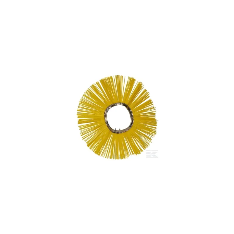 Brosse poly 540 x 160 ZIG-ZAG 2,2 mm Bobcat poly jaune