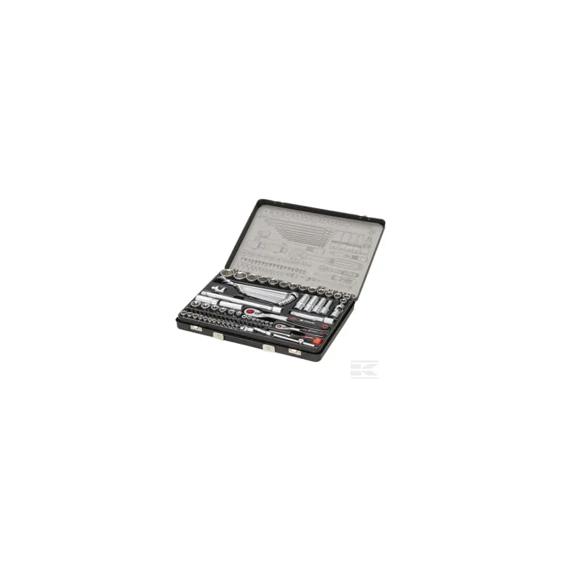 Jeu 82 douilles mixtes 1/4" + 1/2"