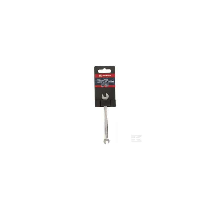 Clé à fourche, 6/7 mm, Kramp