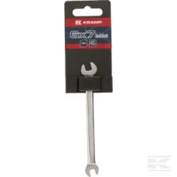 Clé à fourche, 6/7 mm, Kramp