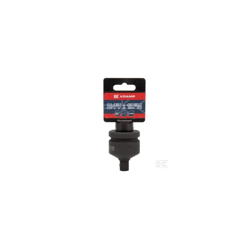 Adaptateur clé à chocs 3/4" x 1/2"