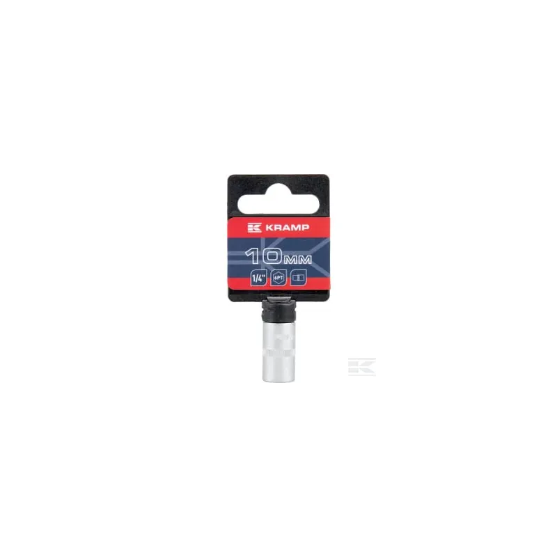 Douille 1/4" 6 pans 10 mm