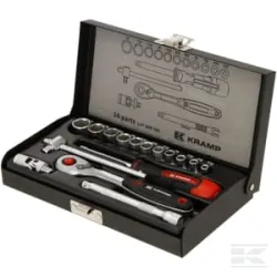 Jeu 16 douilles 1/4"